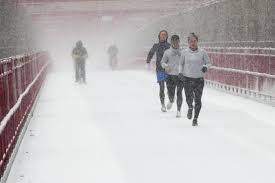 winter running